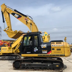 20 Ton Excavator Crawler Used with Caterpillar CAT 320 Engine for Home Use Digger with Bucket Gearbox and Pump