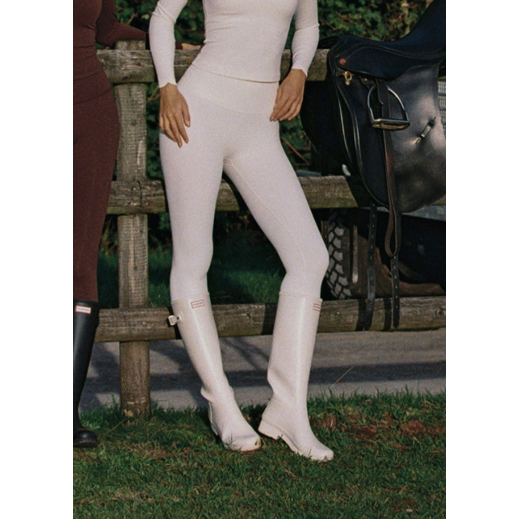 pantalon blanc (taille plate)