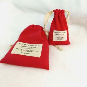 Sac à poussière en coton personnalisé de luxe avec cordon de serrage, grand et recyclable, pour sacs à main et aliments, pour le stockage du pain - Product Image 6