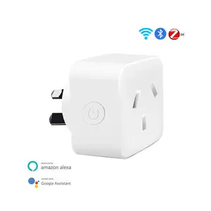 Matent Zigbee3.0 WiFi Tuya SmartLife App Control 10A AU presa intelligente Standard Mini Plug per casa intelligente