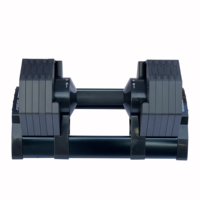 Haltères réglables de gymnastique de nouveau style de 32KG équipement de forme physique haltères octogonaux ensemble d'haltères d'haltères pour l'usage à la maison (couleur d'OEM)