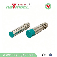 Capteur de Proximité Inductif YINGKE à Détection Étendue M6 4mm PNP NO Type Câble INE-04D06POS