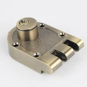 Mechanical Jimmy-proof Lock Manufacturers Door Rim Lock Factory Price Zinc Alloy Security Lock