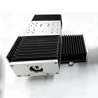 Module de mouvement linéaire JHD XYZ-HFH14 en profilé aluminium avec rail de guidage unique, palier coulissant, vis à billes, bloc moteur et engrenage pour automatisation CNC