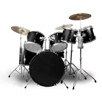 7pcs Drum Set with Cymbal and Throne