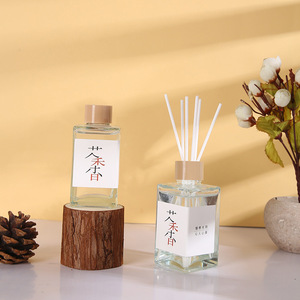 Home White Tea Scent <b>Reed</b> <b>Diffuser</b> Kit Essential <b>Oil</b> Air Freshener Elegant Decor for Bedroom Washroom Hotel Indoor - Product Image 5