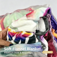 Couverture d'hiver en peluche personnalisée, couverture de Noël colorée pour canapé-lit, cadeau festif et chaleureux pour les fêtes, 270g