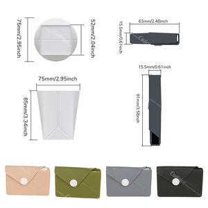 Vasos Plegables de Silicona Reutilizables Libres de BPA para Acampar, Viajar, Vasos Plegables Portátiles Pequeños - Product Image 5