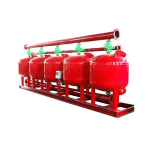 Aiger quartz sand media filter for water filtration 6 inch sand filters for agricultural self cleaning Sand Filter