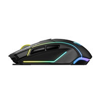 Ratón Inalámbrico para Juegos ONIKUMA DM06 RGB 12800 DPI 1000Hz Recargable 500mAh Ergonómico para PC Portátil, Venta al Por Mayor