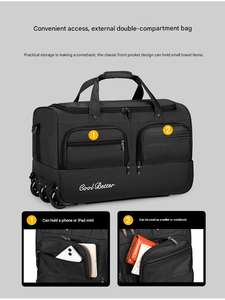 Tas Koper Roda Lipat Multifungsi Kapasitas Besar untuk Perjalanan Jarak Jauh dengan Logo Kustom - Product Image 2