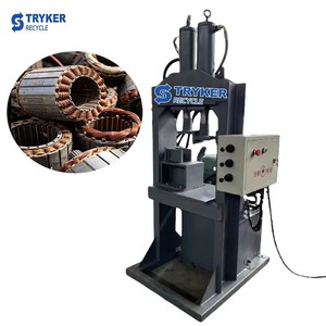 Máquina automática para cortar estatores de motores y desmontar carcasas de motores para chatuchas - Product Image 1
