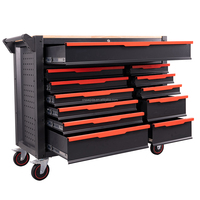 Armoire de rangement d'outils personnalisable, chariot d'atelier robuste à roulettes, coffre à outils en acier, chariot de garage, armoire de rangement d'outils OEM