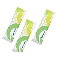Petit sachet cosmétique recyclable avec fermeture éclair et feuille d'aluminium pour l'emballage de produits laitiers et alimentaires