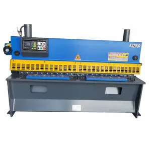 Automático De Aço Inoxidável Hidráulico Guilhotina Placa Folha Sucata Metal CNC 8mm Corte Máquina 4000 mm