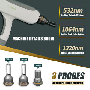 Macchina di Bellezza Multifunzionale 1064nm 532nm 1320nm Laser Q-Switch per Rimozione Tatuaggi e Ringiovanimento della Pelle - Product Image 5