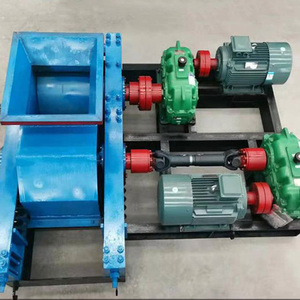 Efficiency Hydraulic Adjustment High Chrome Alloy Rollers 2-10mm Adjustable <b>Gap</b> Mining Coal Industry Double Roller Crusher - Product Image 1