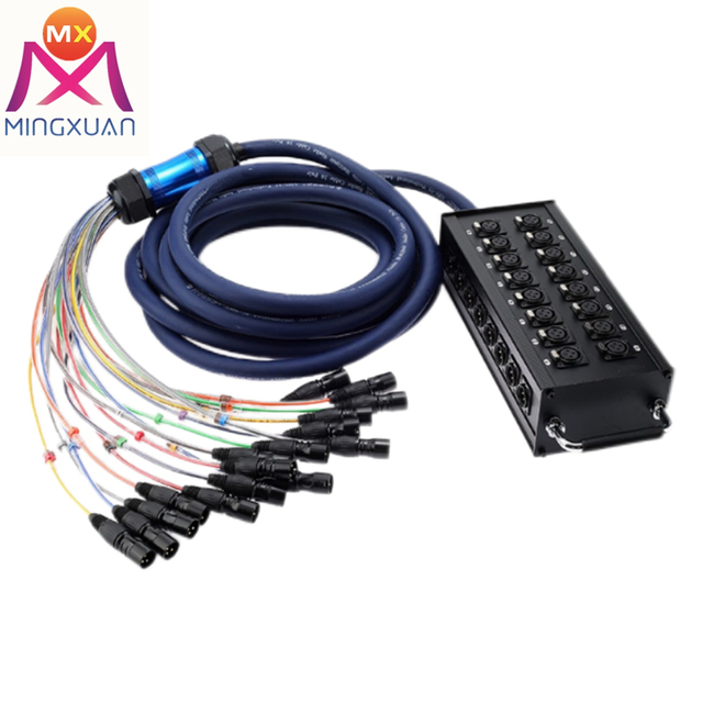 Multi-channel 16 Channel Snake Cable Professional Audio Multicore Live Sound Studio