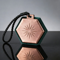 Diffuseur d'arômes pour voiture personnalisé, parfum en cuir, aromathérapie, carte suspendue, pendentif, affichage de parfum personnalisé
