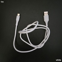 Cables USB a de 8 pines para iOS de silicona líquida de carga duradera para viajes y viajes de negocios al por mayor
