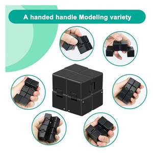 Mini Cubo Antiestrés de Titanio de Bolsillo, Juguete Mágico para Viajes, Alivio del Estrés, Herramientas Sensoriales con Muestra Gratuita - Product Image 3