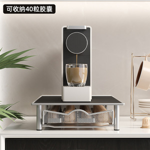 Estante de almacenamiento para cápsulas de café, organizador de escritorio de metal estilo extraíble para cápsulas Nespresso de tamaño estándar - Product Image 2