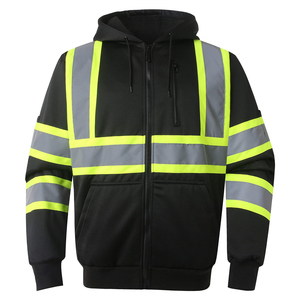 Sudadera de Seguridad Reflectante para Hombre, Ropa de Trabajo de Seguridad, Precio al por Mayor OEM ODM, Sudadera de Seguridad con Diseño de Logotipo Personalizado para Hombre - Product Image 1