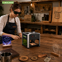 Nueva Máquina de Grabado Láser de Escritorio de Doble Láser, Cortadora e Impresora Láser Industrial para Metal, Plástico y Vasos