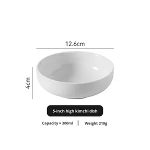Plats à sauce en céramique de porcelaine émaillée, assiettes à collation divisées, compatibles micro-ondes, forme irrégulière, style moderne et luxueux, marque <span class=keywords><strong>JUNYA</strong></span> - Product Image 6
