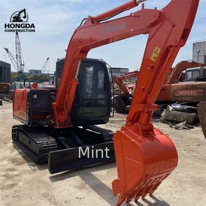 Mini-pelle Hitachi ZX60 d'occasion de haute qualité à vendre Excavatrice Hitachi ZX60 du Japon utilisée à vendre - Product Image 4