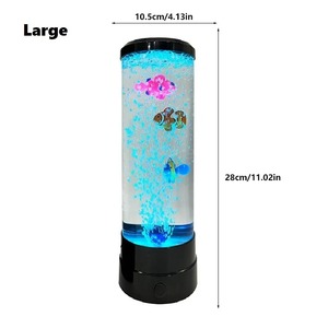 Lampe LED pour aquarium, lumière d'ambiance nocturne, télécommande, changement de couleur, lumières décoratives, cadeau d'anniversaire pour enfants, USB - Product Image 1