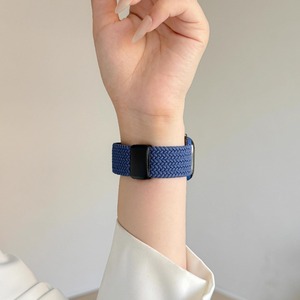 Para Apple Watch <span class=keywords><strong>iWatch</strong></span> 10 9 <span class=keywords><strong>8</strong></span> Correa de reloj con tejido de nailon elástico para Apple Watch Ultra 2 Correa de repuesto con hebilla magnética - Product Image 6