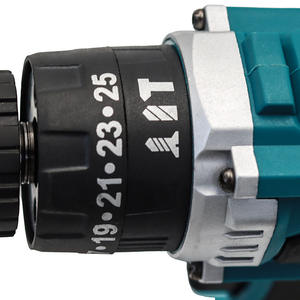 Taladro de impacto transfronterizo de 21 V con portabrocas sin llave de 1/2 pulgada, motor con escobillas, a batería, dos velocidades, reversible, herramienta de bricolaje - Product Image 3