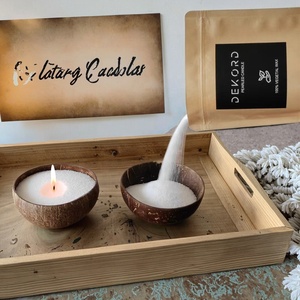 Cera di Sabbia Perlata per Candele, Cera Vegetale in Massa per Candele, per Decorazioni Nuziali - Product Image 3