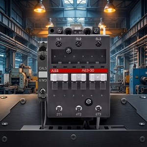 Contacteur auxiliaire A63-30 triphasé 220V/380V/110V/24V 9A/12A/16A, contact principal 3P NO, contact auxiliaire 1P/1NC - Product Image 1