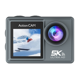 5K 30FPS 4K 60FPS Precio de fábrica Cámara DE ACCIÓN EIS WIFI Pantallas duales Cámara deportiva con antivibración y visión nocturna Cámara lenta - Product Image 1