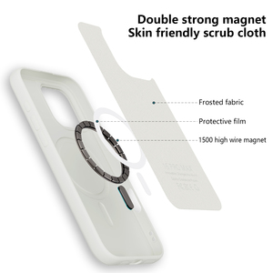 <span class=keywords><strong>Coque</strong></span> de téléphone magnétique en TPU de haute qualité, best-seller, style Ins, pour <span class=keywords><strong>iPhone</strong></span> 15 / 15 Pro - Product Image 5