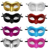Masques vénitiens demi-visage pour hommes et femmes, pour bal masqué, fête à thème Mardi Gras, accessoires de cosplay