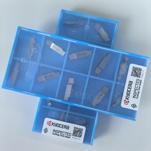 Kyocras เม็ดมีด TC60M คาร์ไบด์แบบ GVFL300-020B สำหรับเครื่องกลึง CNC เครื่องมือกลึงภายนอกเคลือบแข็งสุดๆรับประกัน1ปี - Product Image 3