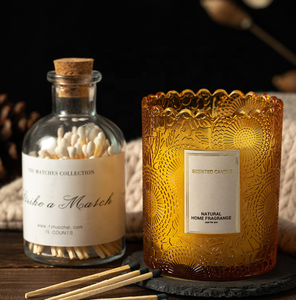 新批发多重香气家居香味有机大豆蜡香味蜡烛 - Product Image 3