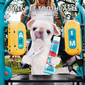 ELAIMEI dentifrice écologique <span class=keywords><strong>pour</strong></span> <span class=keywords><strong>chien</strong></span> chat nettoyage buccal saveur menthe calcul dentaire produits de soins <span class=keywords><strong>pour</strong></span> <span class=keywords><strong>chien</strong></span> <span class=keywords><strong>mauvaise</strong></span> <span class=keywords><strong>haleine</strong></span> - Product Image 2