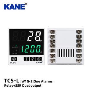 Kane TC5-L [W1G-2]100-240VAC k/j/r/s/b/e/a/a/t/n/t/PT100อินพุตรีเลย์/ssr แสดงผลดิ<span class=keywords><strong>จ</strong></span>ิตอลอั<span class=keywords><strong>จ</strong></span>ฉริยะตัวควบคุมอุณหภูมิ - Product Image 1
