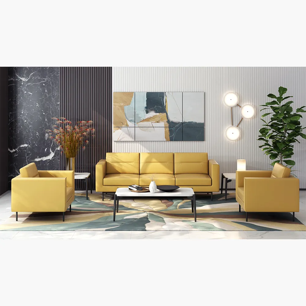 Wholesale office furniture High quality luxury lounge office sofa modular office sofa modern
