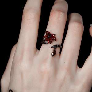 Conjunto de Joyería Mandala Estilo Oscuro y Dulce, Collar Largo con Borlas y Pendientes Bohemios, Conjunto Chapado en Oro Negro de Alta Gama - Product Image 6