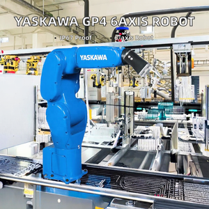 Robot Industriale Yaskawa <span class=keywords><strong>GP4</strong></span> a 6 Assi, Carico Utile 4kg, Raggio di Lavoro Massimo 550mm, Protezione IP67 per Pallettizzazione, Robot Articolati - Product Image 4
