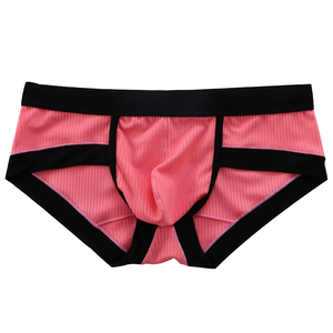 Calzoncillos bóxer de punto transpirables 100% algodón para hombre, de tiro medio y color liso - Product Image 1