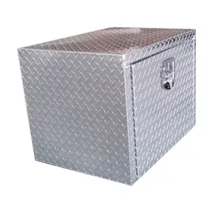 Ящик для инструментов для прицепа, трехдверный пикап, алюминиевая коробка для хранения