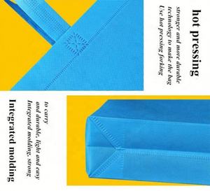 ถุงช้อปปิ้งแฟชั่นผ้านอนวูฟเวนถุงผ้าโท้ทใช้ซ้ำได้พร้อมโลโก้ถุงช้อปปิ้ง - Product Image 5