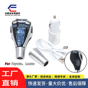 Pommeau de levier de vitesse en cristal avec lumière LED pour Toyota Lexus, transmission automatique, design ergonomique, matériau plastique - Product Image 5