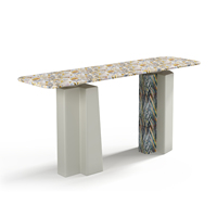 Console moderne italienne de luxe sur mesure pour la décoration, design innovant, console pour la maison